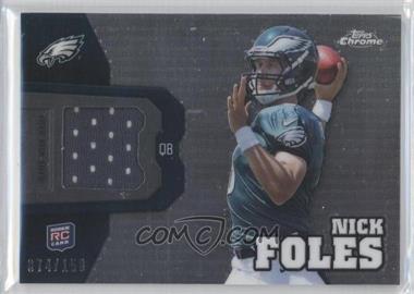 2012 Topps Chrome - Rookie Relics - Refractor #RR5 - Nick Foles /150