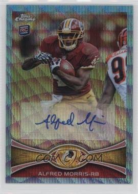 2012 Topps Chrome - Wrapper Redemption Blue Wave Refractor Autograph #BWA-AM - Alfred Morris
