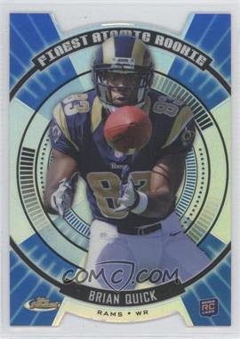 2012 Topps Finest - Atomic Rookie #FAR-BQ - Brian Quick