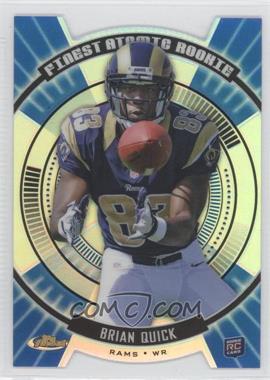 2012 Topps Finest - Atomic Rookie #FAR-BQ - Brian Quick