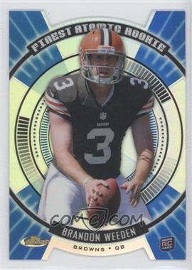 2012 Topps Finest - Atomic Rookie #FAR-BW - Brandon Weeden