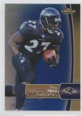 2012 Topps Finest - [Base] - Blue Refractor #91 - Ray Rice /99