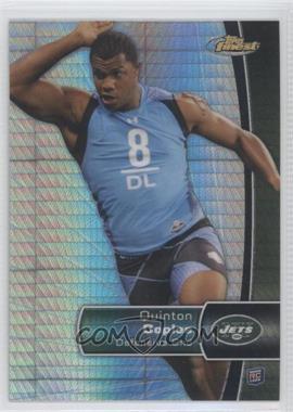 2012 Topps Finest - [Base] - Prism Refractor #136 - Quinton Coples