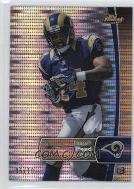 2012 Topps Finest - [Base] - Pulsar Refractor #109 - Isaiah Pead /10
