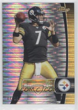 2012 Topps Finest - [Base] - Pulsar Refractor #27 - Ben Roethlisberger /10