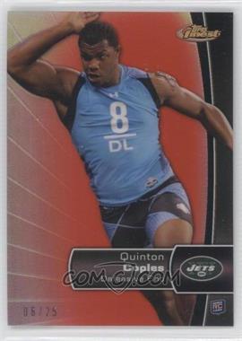 2012 Topps Finest - [Base] - Red Refractor #136 - Quinton Coples /25