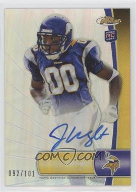 2012 Topps Finest - [Base] - Refractor Rookie Autograph #138 - Jarius Wright /101 [EX to NM]