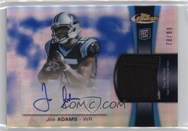 2012 Topps Finest - Rookie Autographed Patch - Blue Refractor #RAP-JA - Joe Adams /99