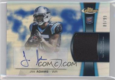 2012 Topps Finest - Rookie Autographed Patch - Blue Refractor #RAP-JA - Joe Adams /99