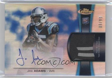 2012 Topps Finest - Rookie Autographed Patch - Blue Refractor #RAP-JA - Joe Adams /99