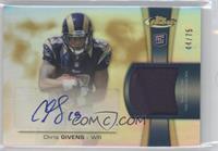 Chris Givens #/75