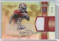 LaMichael James #/75