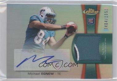 2012 Topps Finest - Rookie Autographed Patch #RAP-ME - Michael Egnew /1353