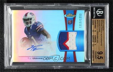 2012 Topps Finest - Rookie Autographed Patch #RAP-TG - T.J. Graham /1353 [BGS 9.5 GEM MINT]