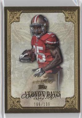 2012 Topps Five Star - [Base] #108 - Vernon Davis /139