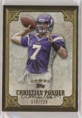 2012 Topps Five Star - [Base] #146 - Christian Ponder /139