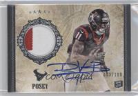 Rookie Patch Autograph - DeVier Posey #/100