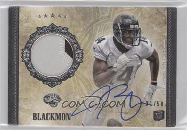 2012 Topps Five Star - [Base] #175 - Rookie Patch Autograph - Justin Blackmon /50