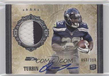 2012 Topps Five Star - [Base] #182 - Rookie Patch Autograph - Robert Turbin /300