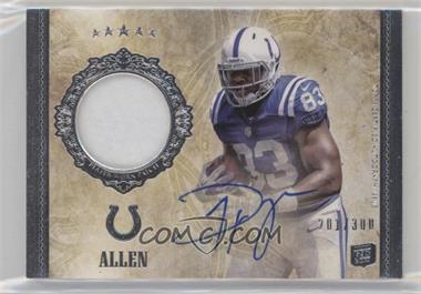 2012 Topps Five Star - [Base] #190 - Rookie Patch Autograph - Dwayne Allen /300