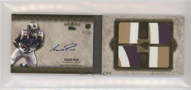 2012 Topps Five Star - Futures Autographed Four-Piece Memorabilia Book - Gold Patch #FSFA4-IP - Isaiah Pead /15