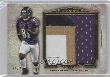 2012 Topps Five Star - Jumbo Jersey Relics - Gold Patch #FSJJR-AB - Anquan Boldin /25