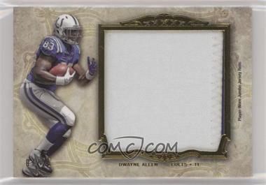 2012 Topps Five Star - Jumbo Jersey Relics - Gold Patch #FSJJR-DA - Dwayne Allen /25