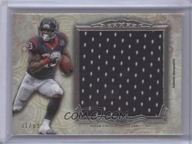 2012 Topps Five Star - Jumbo Jersey Relics #FSJJR-AF - Arian Foster /89