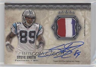 2012 Topps Five Star - Signatures Patch #FSSP-SS - Steve Smith /75