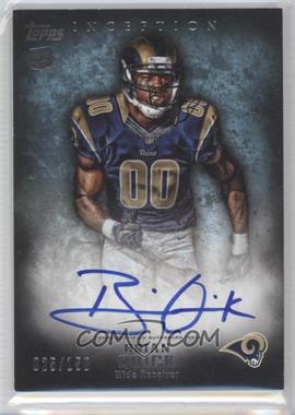 2012 Topps Inception - [Base] - Blue #121 - Rookie Autographs - Brian Quick /150