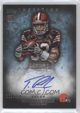 2012 Topps Inception - [Base] - Blue #130 - Rookie Autographs - Trent Richardson /150