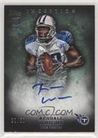 Rookie Autographs - Kendall Wright [EX to NM] #/50