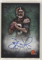 Rookie Autographs - Brandon Weeden #/50