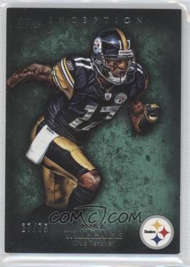 2012 Topps Inception - [Base] - Green #11 - Mike Wallace /75