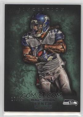 2012 Topps Inception - [Base] - Green #56 - Marshawn Lynch /75 [EX to NM]