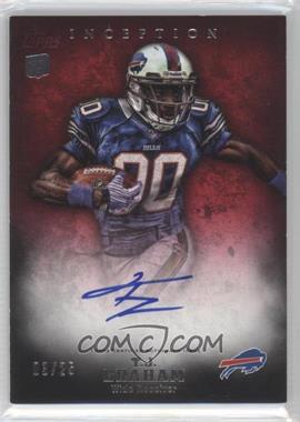 2012 Topps Inception - [Base] - Red #131 - Rookie Autographs - T.J. Graham /25