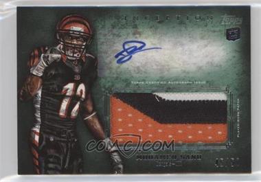 2012 Topps Inception - Rookie Autographed Jumbo Patch - Green #AJP-MS - Mohamed Sanu /50