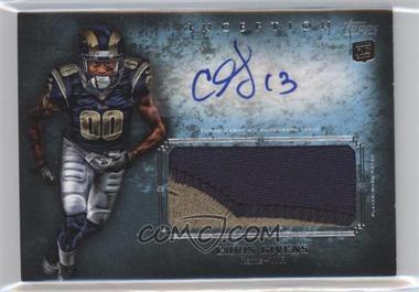 2012 Topps Inception - Rookie Autographed Jumbo Patch #AJP-CGI - Chris Givens