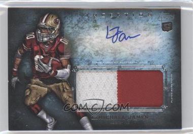 2012 Topps Inception - Rookie Autographed Jumbo Patch #AJP-LJ - LaMichael James