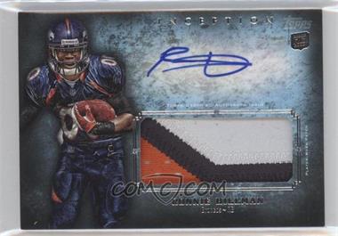 2012 Topps Inception - Rookie Autographed Jumbo Patch #AJP-RH - Ronnie Hillman