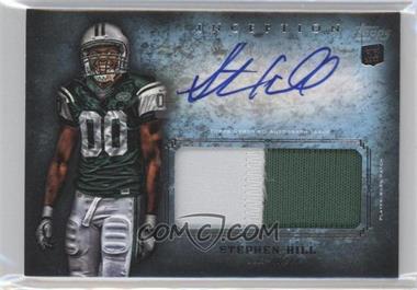 2012 Topps Inception - Rookie Autographed Jumbo Patch #AJP-SH - Stephen Hill