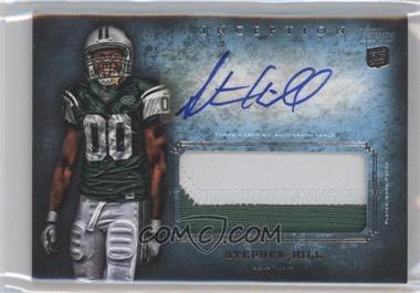 2012 Topps Inception - Rookie Autographed Jumbo Patch #AJP-SH - Stephen Hill