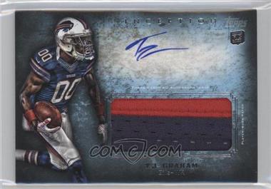 2012 Topps Inception - Rookie Autographed Jumbo Patch #AJP-TG - T.J. Graham