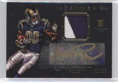 2012 Topps Inception - Rookie Gold Autograph Patch #GAP-IP - Isaiah Pead /25 [Noted]