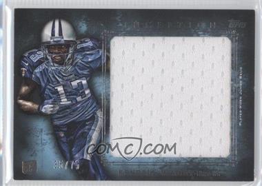 2012 Topps Inception - Rookie Jumbo Relics - Blue #JR-KW - Kendall Wright /75