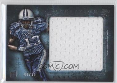 2012 Topps Inception - Rookie Jumbo Relics - Blue #JR-KW - Kendall Wright /75