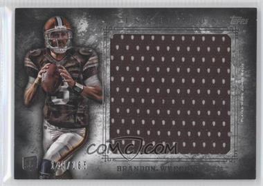 2012 Topps Inception - Rookie Jumbo Relics #JR-BW - Brandon Weeden /165