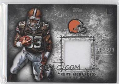2012 Topps Inception - Rookie Patch Relics #RP-TR - Trent Richardson /210
