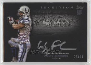 2012 Topps Inception - Rookie Silver Signings #SS-CF - Coby Fleener /25