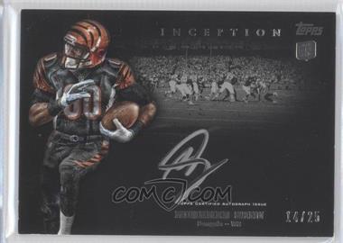 2012 Topps Inception - Rookie Silver Signings #SS-MS - Mohamed Sanu /25